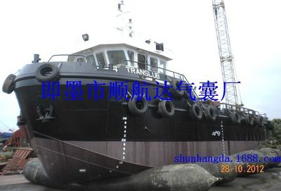 船舶上排下水氣囊 載重氣囊